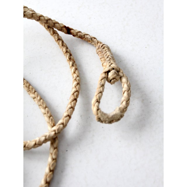 Vintage Rawhide Ranch Rope Chairish