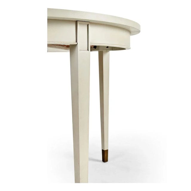 Mid-Century Modern Swedish Painted Extension Dining Table For Sale - Image 3 of 6