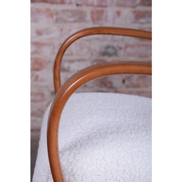 Brown Art Deco Model C Armchairs by J.Halabala for Up Zavody, Czech, 1940s, Set of 2 For Sale - Image 8 of 15