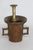 This 2pc Mortar and Pestle Pair of 2 is made out of brass and bronze. This beautiful pair presents a gorgeous vintage...