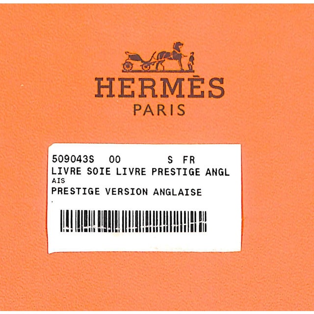COLENO, Nadine [303] pp. Editions Du Regard 10 1/4" x 10 1/4" Limited Deluxe Edition Hermes of Paris in the iconic orange...