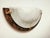 Wood Wall Lamp in Briar Root with Decorated Glass, 1980s For Sale - Image 7 of 9