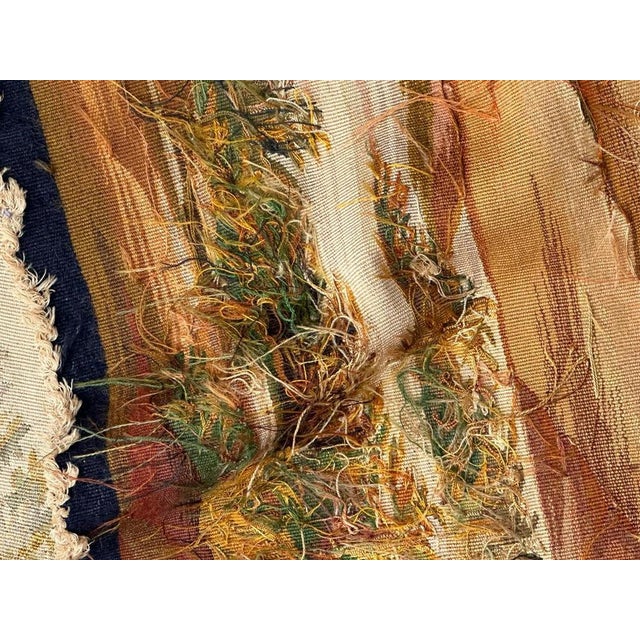 Antique French Aubusson Tapestry, 1890s For Sale - Image 16 of 17