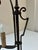 Metal Antique Hand-Forged Wrought Iron Lamp – Gothic Revival, Spanish Mission, Arts & Crafts Style For Sale - Image 7 of 12