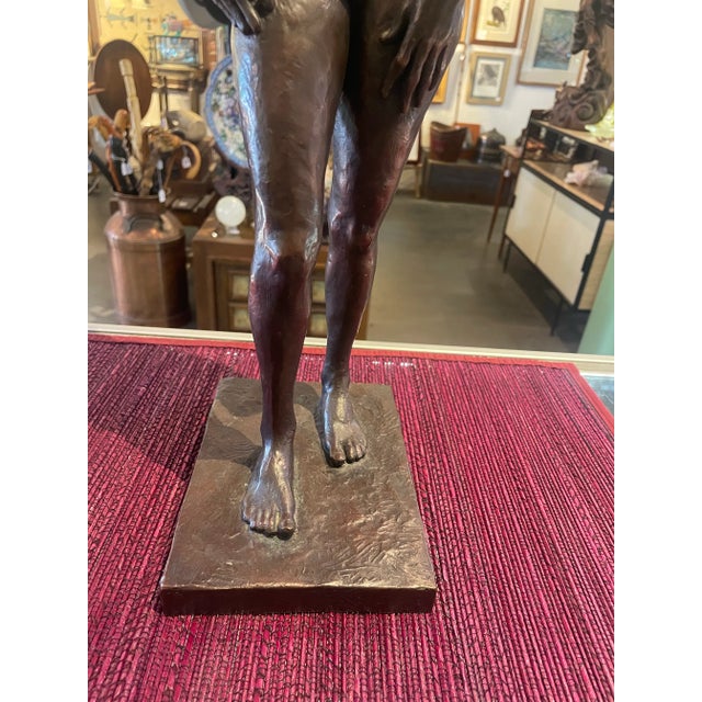 Bronze of Nude Woman by Marlene Amerian For Sale - Image 4 of 10
