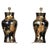 Large English Chinoiserie Papier-Mâché Table Lamps, 1950, Set of 2 For Sale - Image 16 of 16