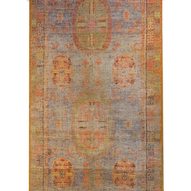 Asian Early 20th Century Khotan Rug For Sale - Image 3 of 10