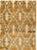 This mid-20th-century Turkish Anatolian rug presents an elegant allover lattice across a warm golden-ochre field. Pale...