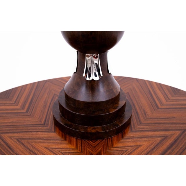 Art Deco Table Lamp, Poland, 1950s For Sale - Image 6 of 7