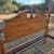 Brown Late 20th Century Solid Wood Four Poster Full Size Bed With Carved Designs For Sale - Image 8 of 11