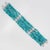 Finely detailed pre-owned Cathy Waterman 7 strand turquoise & diamond bracelet crafted in 900 platinum. Seven strands of...