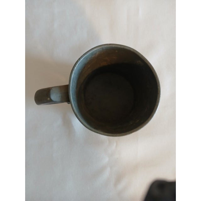 Antique Pewter Tankard For Sale - Image 4 of 4