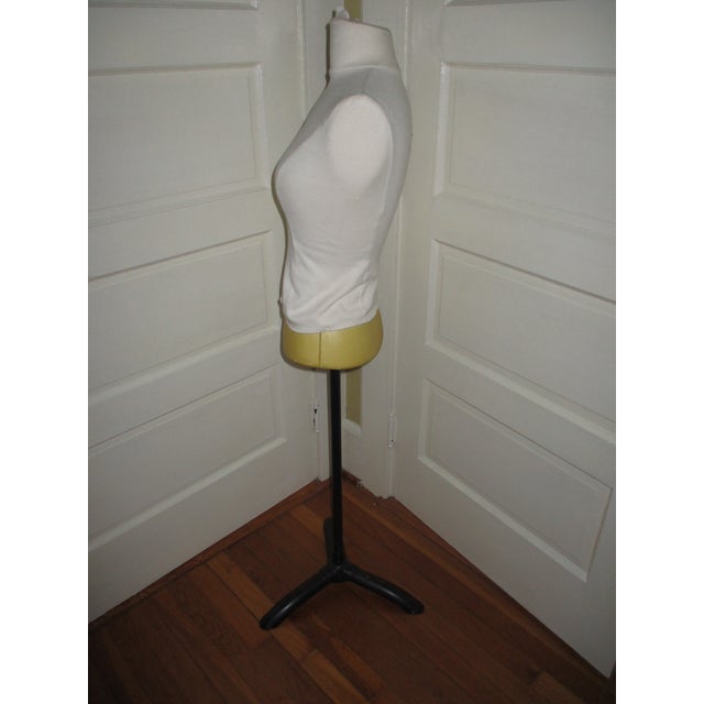 Vintage Department Store Mannequin With Black Metal Base For Sale - Image 12 of 12