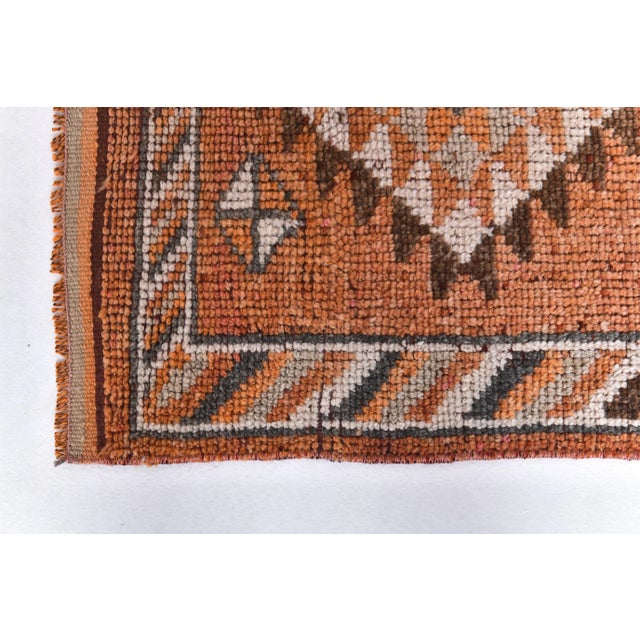 Vintage Runner Rug in Wool For Sale - Image 9 of 13