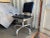 Industrial Pre Owned Emeco Navy Swivel Aluminum Desk Chair For Sale - Image 3 of 12