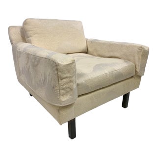 Mid Century Modern Milo Baughman Style Club Chair For Sale