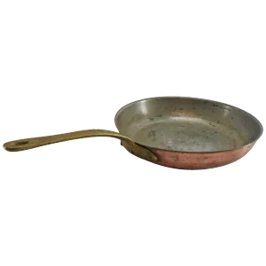Early 19th Century Copper Frying Pan From France