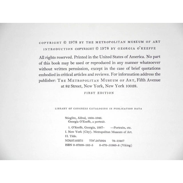 Alfred Stieglitz Large Vintage Photogravure-"Georgia O'Keeffe" by Alfred Stieglitz (Usa 1864-1946) For Sale - Image 4 of 6