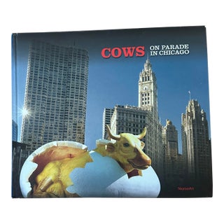 Vintage “Cows on Parade in Chicago” Hardcover Photography Book For Sale