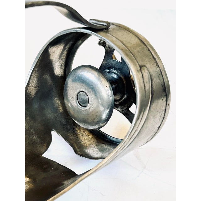 French Pewter Wine Holder For Sale - Image 9 of 10