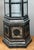 Black Ornate Metal and Glass Showcase For Sale - Image 8 of 18