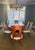 Barbara Barry for Henredon Celestial Walnut Oval Dining Table & 8 Chairs – Starburst Inlay For Sale - Image 10 of 12