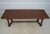 Traditional Jonathan Charles Large Chestnut Banquet Dining Table For Sale - Image 3 of 12