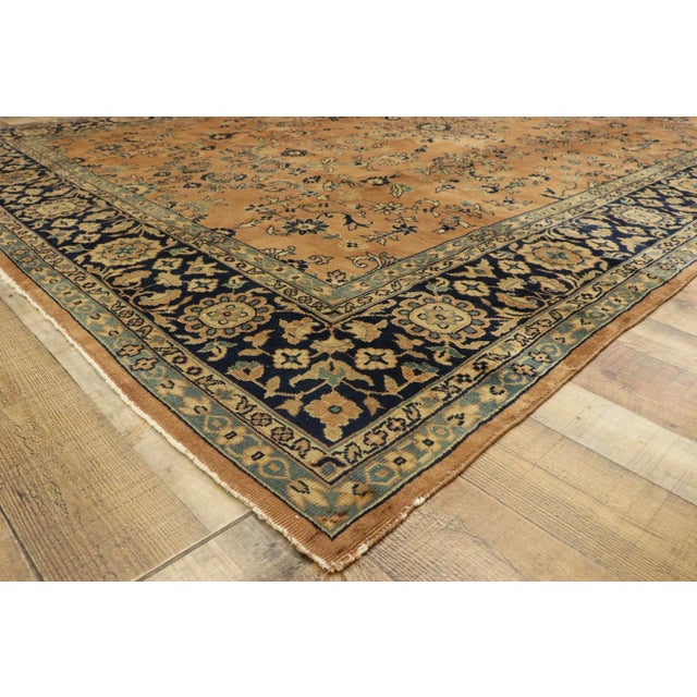 Antique Indian Khorassan Rug, 08'08 X 11'10 For Sale In Dallas - Image 6 of 8