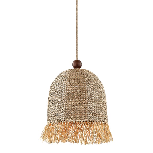 Mitzi Sheri 15.75 in. 1 Light Pendant in Aged Brass Finish For Sale