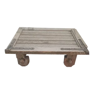 1950s Vintage Moroccan Targua Coffee Table Flintstone Flair