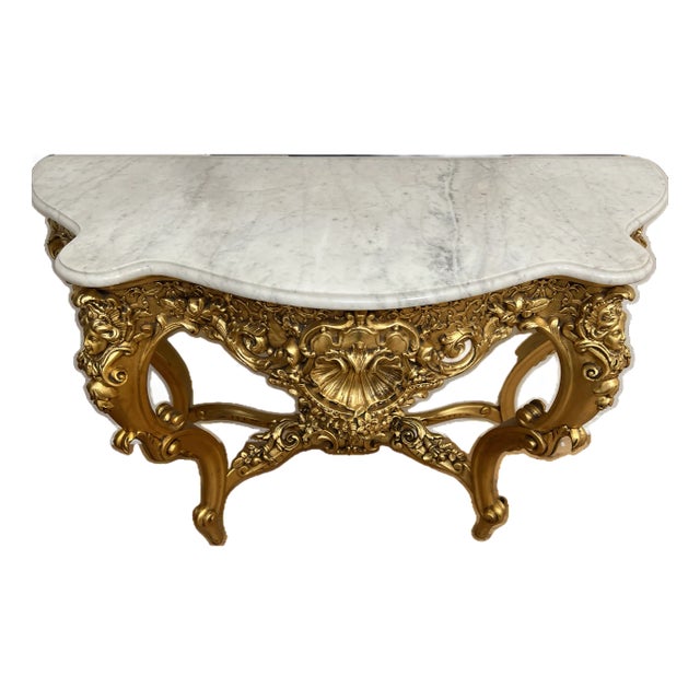 Console Table, Mid 18th Century Louis XV For Sale