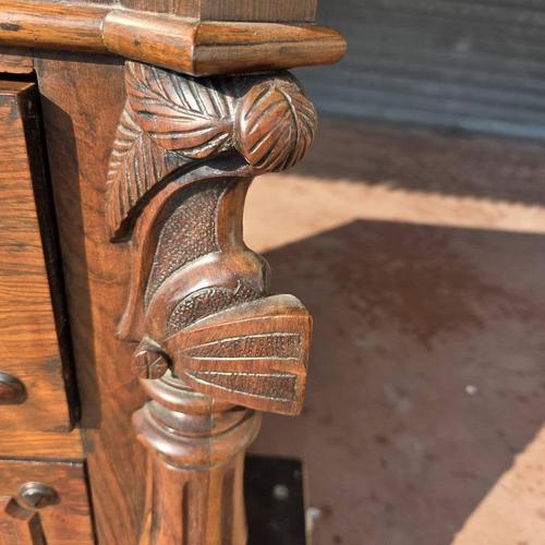 Antique Chest of Drawers with Four Drawers For Sale - Image 13 of 18
