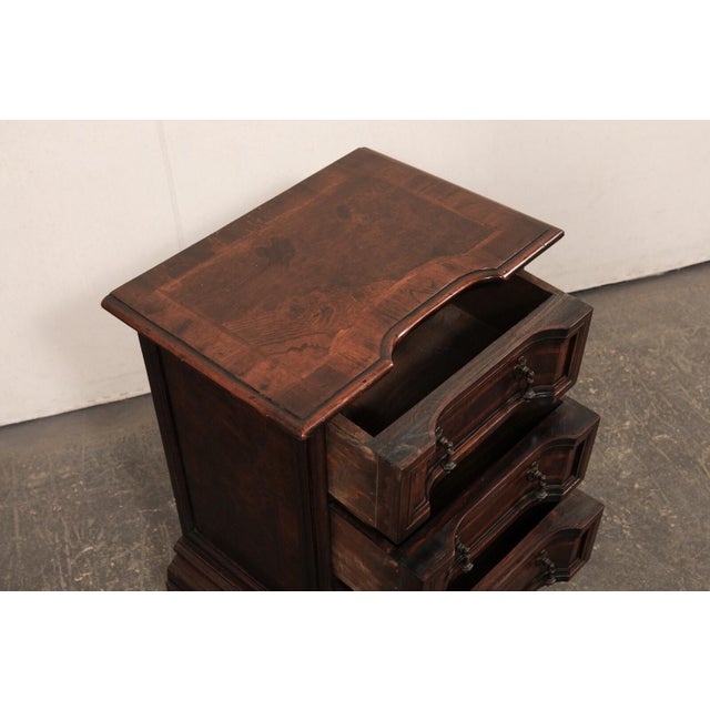 Wood Italian 19th C. Three Drawer Side Chest For Sale - Image 7 of 9