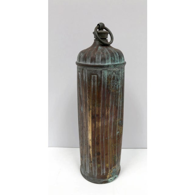 Late 1800s French Copper Bed Warmer/Ice Water Server For Sale - Image 11 of 11