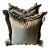 Custom Scalamandre Green Silk Pillows-Silk Tassel Fringe-Set 2 For Sale