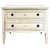 It has been said that two are better than one. Hence finding a pair such as these carved ivory painted Gustavian commodes...