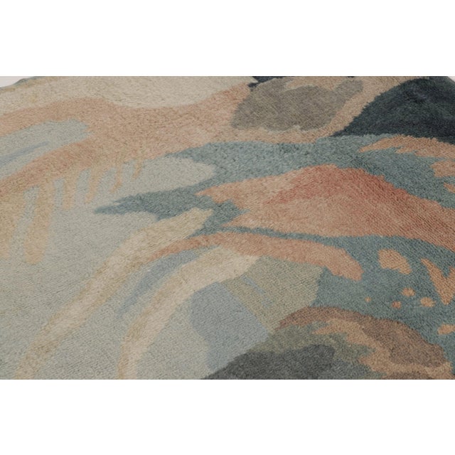 Rug & Kilim Antique French Art Deco Rugs by Jean Burkhalter for Pierre Chareau - Rug & Kilim For Sale - Image 4 of 10