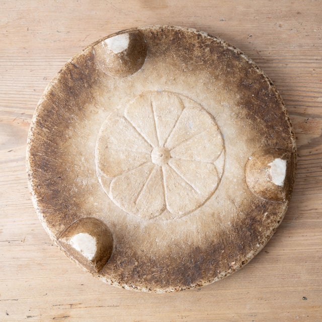 Indian Indian Marble Chapati Riser, c.1900 For Sale - Image 3 of 11