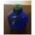 Glass Art Deco Chinese Bright Blue Peking Glass Snuff Bottle For Sale - Image 7 of 10