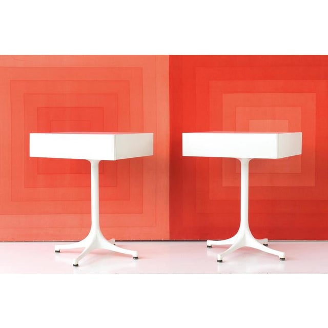 Pedestal end table designer: george nelson year: 1956 manufacturer: vitra, weil am rhein bzw. Miller collection, zealand,...