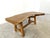 Vintage Brutalist Wooden Coffee Table, 1960s For Sale - Image 11 of 13