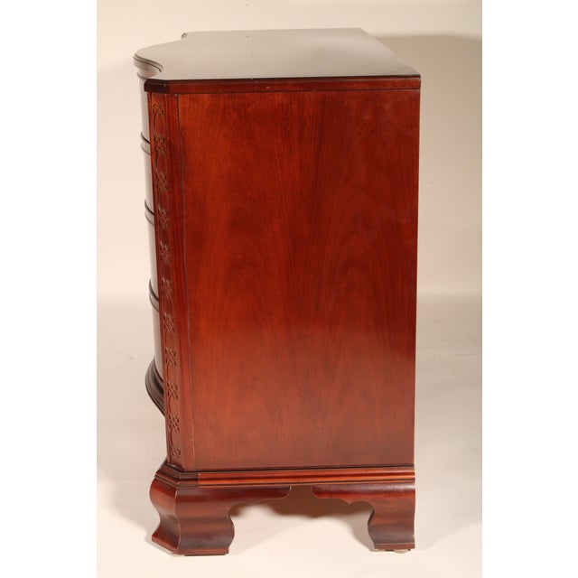 Baker Furniture Company George II Style Mahogany Chest of Drawers For Sale - Image 4 of 13