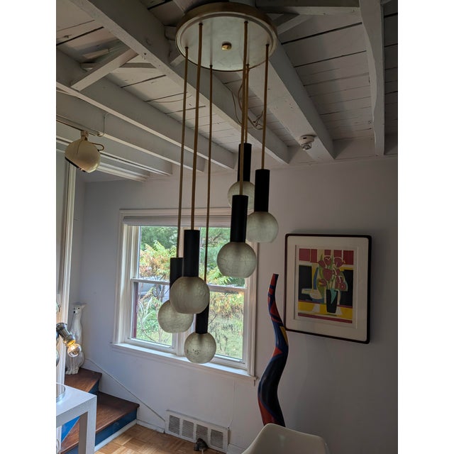 1960s 1960s Mid Century Modern Cascading Chandelier For Sale - Image 5 of 9