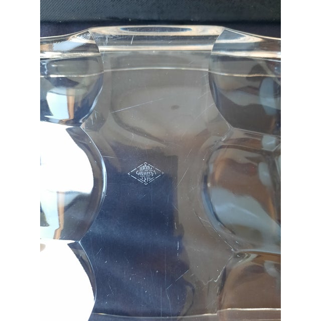 Crystal Coin Tray from Art Vannes, France, 1970s For Sale - Image 12 of 15