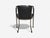 Metal Karl Springer Style, Mid-Century Modern, Gunmetal, Leather, Armchairs, 20th Century - Set of 2 For Sale - Image 7 of 7