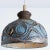 Blue Ceramic Pendant Light, Denmark, 1970 For Sale - Image 6 of 13