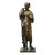 Neoclassical Antique Victorian Bronze Statue Sculpture of Woman For Sale