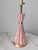 1950s Mid-Century Modern Atomic Pink & Gold Table Lamp For Sale In Chicago - Image 6 of 6