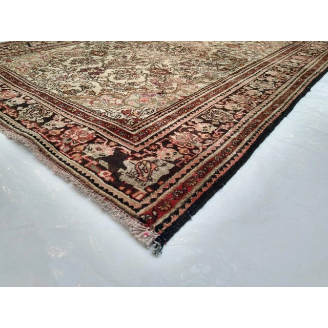 1960s 1960's N.East Persian Rug , 4'2" X 6' For Sale - Image 5 of 6