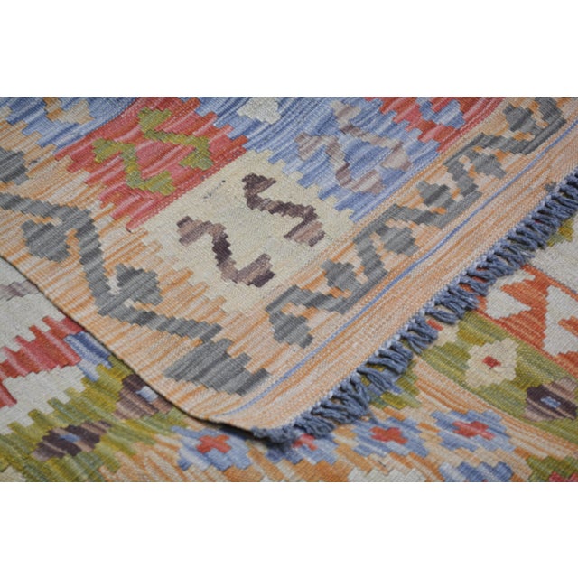 Vintage Turkish Professional Hand Knotted Wool Rug, 6'6x10 For Sale - Image 4 of 5
